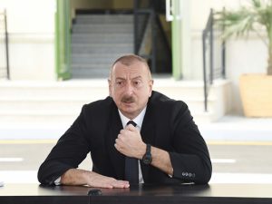 İlham Əliyev Zəngilanda 2-ci Azərbaycan Milli Şəhərsalma Forumunda iştirak edir