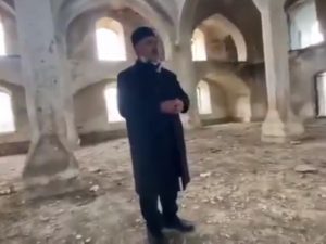 Ağdam məscidində 27 il sonra ilk namaz qılındı – Video