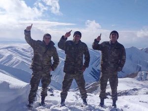 Vətənə xidmət edən gizir; “Dövlətimiz var olsun”- FOTOLAR