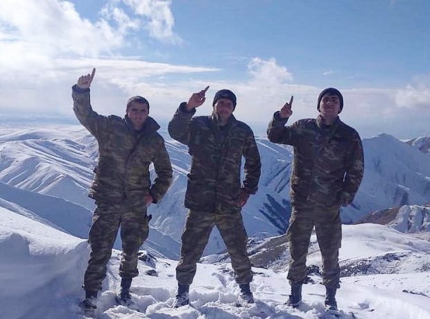 Vətənə xidmət edən gizir; “Dövlətimiz var olsun”- FOTOLAR