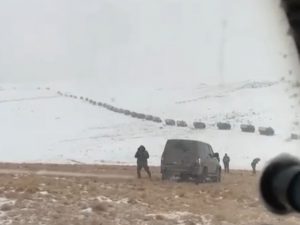 Bu görüntülər erməniləri dəli etdi – Azərbaycan ordusunun hərbi karvanı – VİDEO