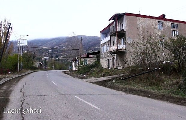 Laçın şəhərinin görüntüləri – VİDEO