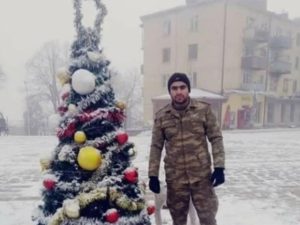 İşğaldan azad edilmiş Şuşa şəhərində Yeni il yolkası quruldu- FOTO