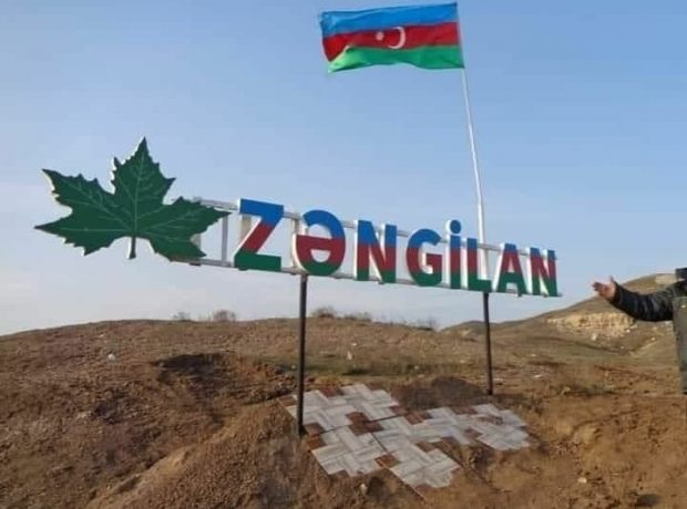 Zəngilandan Zəngəzur və Naxçıvana gedən yol – FOTO