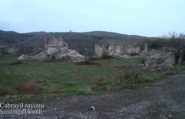 Cəbrayılın Şıxalıağalı kəndindən görüntülər