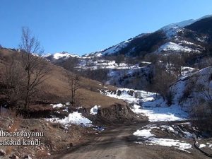 Kəlbəcərin daha bir kəndindən görüntülər