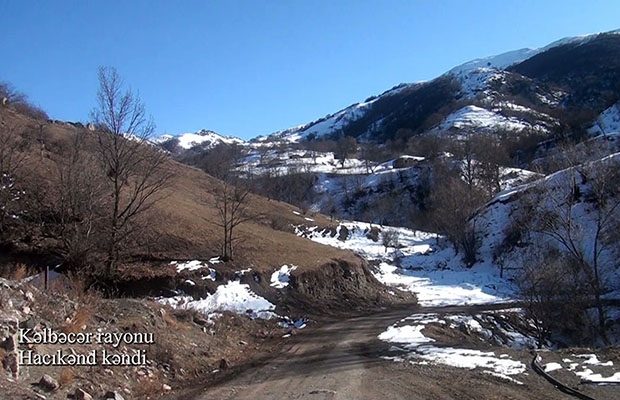 Kəlbəcərin daha bir kəndindən görüntülər