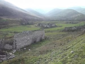 Müdafiə Nazirliyi Füzulinin Cuvarlı kəndindən görüntülər yaydı