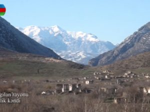 Zəngilan rayonunun Genlik kəndindən videogörüntülər