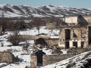 Qubadlının daha bir kəndin videogörüntüləri
