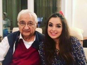 Leyla Əliyeva babasının ad günü ilə bağlı paylaşım edib-FOTO
