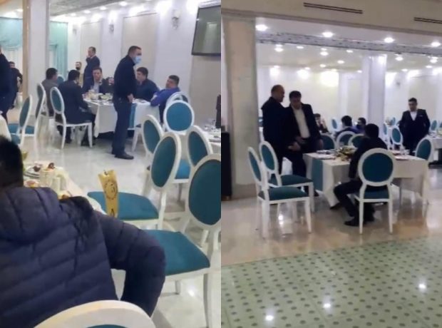 Bakıda restoranda toy edənlər saxlanıldılar VİDEO/FOTO