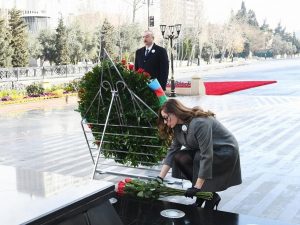 Leyla Əliyeva Xocalı soyqırımı ilə bağlı paylaşım edib – FOTO