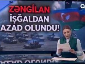 Zəngilanlı aparıcı QƏLƏBƏ sevincini hönkürtü ilə ağlayaraq açıqladı-VİDEO