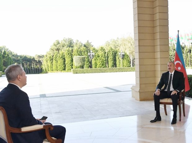 İlham Əliyev Rusiyanın RBK televiziya kanalına müsahibə verib