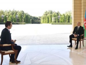İlham Əliyev Türkiyənin “Haber Global” televiziya kanalına müsahibə verib – FOTO