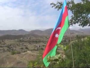 İşğaldan azad olunan Cəbrayıl şəhərinin görüntüləri