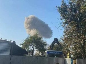 Ermənilər bu dəfə Qəbələ, Siyəzən və Kürdəmiri raket atəşinə tutdu – Foto