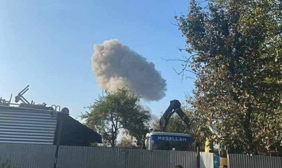 Ermənilər bu dəfə Qəbələ, Siyəzən və Kürdəmiri raket atəşinə tutdu – Foto