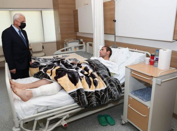 Yaralı şəkildə əsir düşən erməni əsgərləri – Fotolar