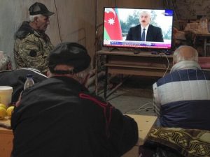 Xankəndində ermənilər Azərbaycan Prezidentinin çıxışını belə izləyir