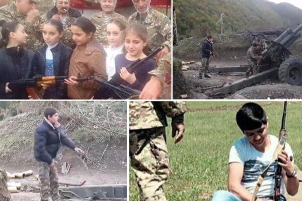 Ermənistan azyaşlıları döyüşlərə cəlb etməklə hərbi cinayət törədir – VİDEO