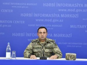 Müdafiə Nazirliyindən cəbhədəki son vəziyyətlə bağlı AÇIQLAMA