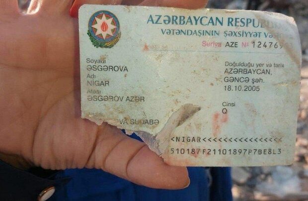 Sabah 15 yaşı olacaqdı, dağıntılar altında qaldı..