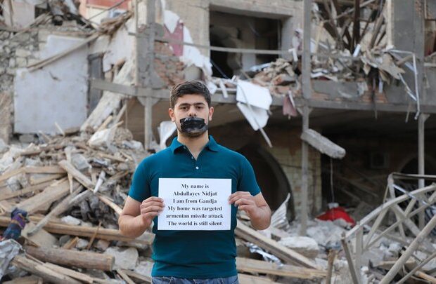 Azərbaycan gəncləri dünya ictimaiyyətinə ETİRAZ EDİR – FOTOLAR