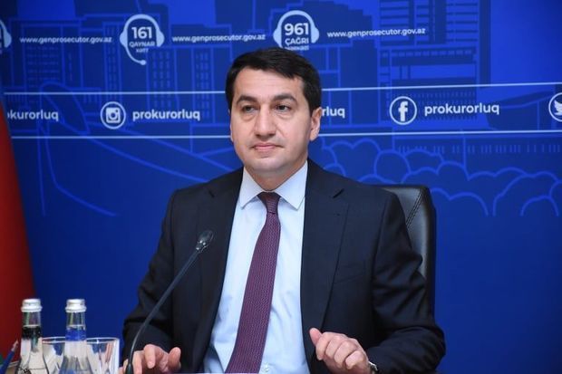 Hikmət Hacıyevdən günün fotosu: Ermənistanın hərbi cinayətlərinin təsdiqi – FOTO