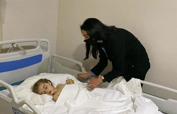 Ombudsman yaralıları ziyarət etdi – Foto