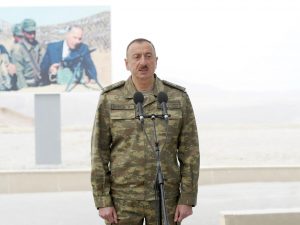 Müzəffər Ali Baş Komandanın səfərdən növbəti görüntüsü – Video