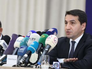 Hikmət Hacıyev: “Ermənistan yeni hərbi cinayətlər üçün zəmin yaradır”
