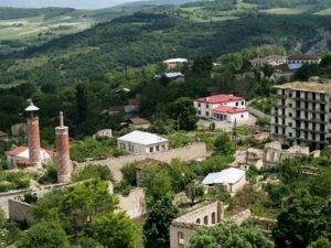 Şuşanın kosmosdan son görüntüsü -FOTO
