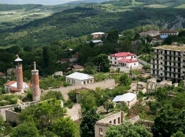 Şuşanın kosmosdan son görüntüsü -FOTO