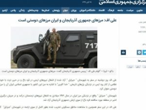 İRNA agentliyi Prezident İlham Əliyevin Cəbrayıl rayonuna səfəri ilə bağlı material yayıb