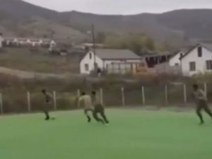 “Qubadlıda futbol oynayan əsgərlərimiz”- VİDEO