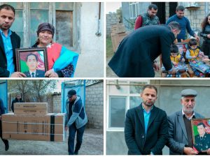 “Şəhid Ailələrinə Könüllü Yardım Fondu” dəstəyini ordu kimi uğurla həyata keçirməkdə davam edir-FOTOLAR