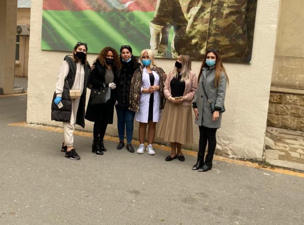 Könüllü xanımlardan növbəti xeyriyyəçilik aksiyası -FOTOLAR