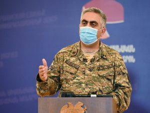 Ermənistan Müdafiə Nazirliyinin sözçüsü istefa verdi