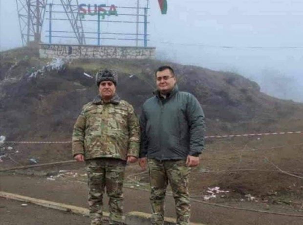 “DTX rəisi Əli Nağıyev Şuşaya gedib” – FOTO