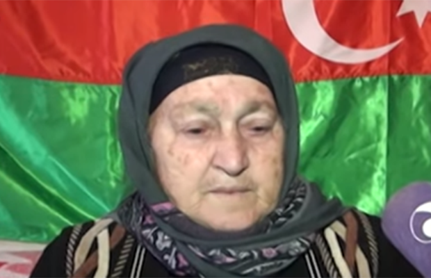 Altı nəvəsini döyüşə göndərən nənə – Video