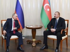 Putinlə İlham Əliyev Qarabağ məsələsini müzakirə etdi