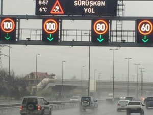 Bu yollarda sürət həddi endirildi