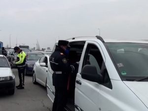 Bakıya qanunsuz sərnişin daşıyanlar saxlanıldı – Video