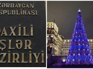 Daxili İşlər Nazirliyi Yeni il bayramı ilə bağlı xəbərdarlıq etdi.