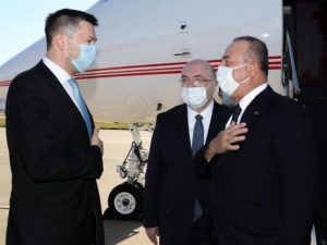 Çavuşoğlu Rusiyaya getdi
