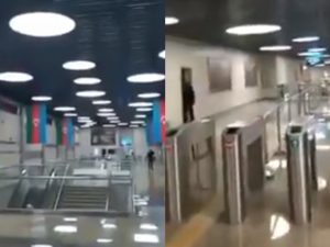 Metronun “8 noyabr” stansiyası açılışa hazırdır VİDEO