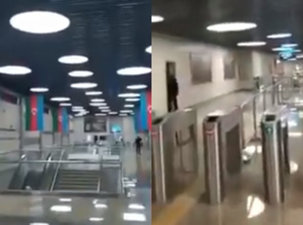 Metronun “8 noyabr” stansiyası açılışa hazırdır VİDEO
