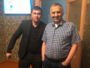 Dilqəm Əsgərov evində – Foto